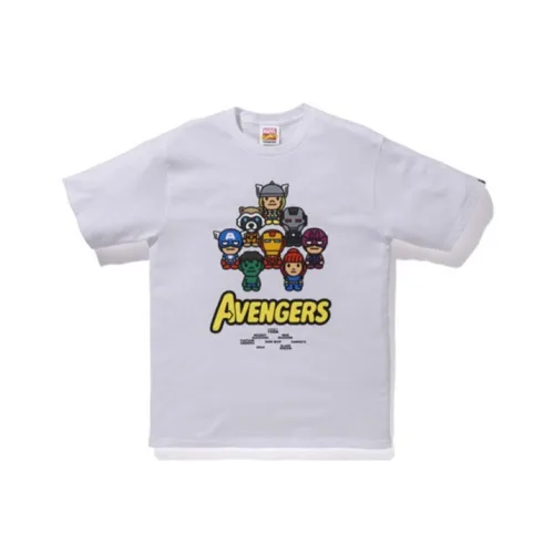 A BATHING APE BapeBAPE × Marvel Collaboration T-Shirt Унисекс