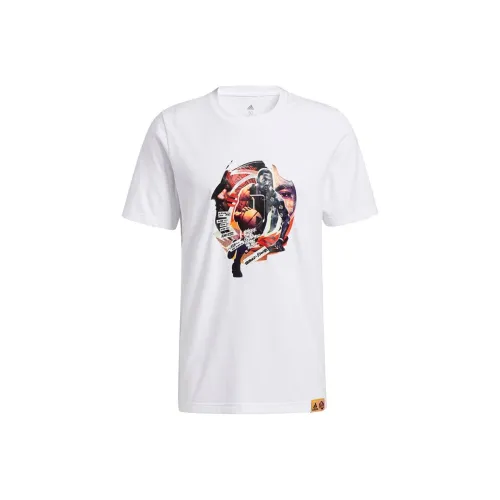 Adidas Белая Мужская Футболка