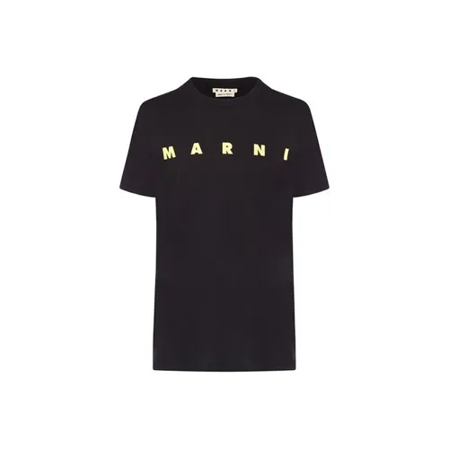 MARNI Мужские черные T-рубашки