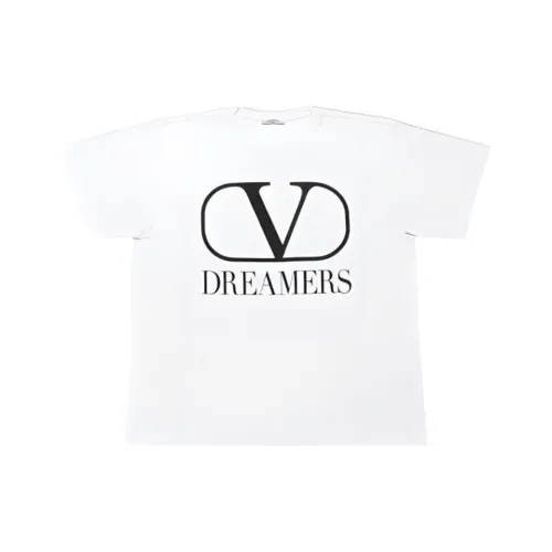 Valentino Белая Мужская T-Рубашка