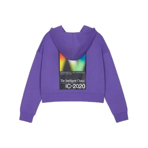 New Balance совместный бренд Optiks FZ Темно-фиолетовый Мужские Свитшоты