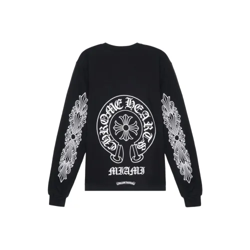 Chrome Hearts Черная Унисекс Футболка