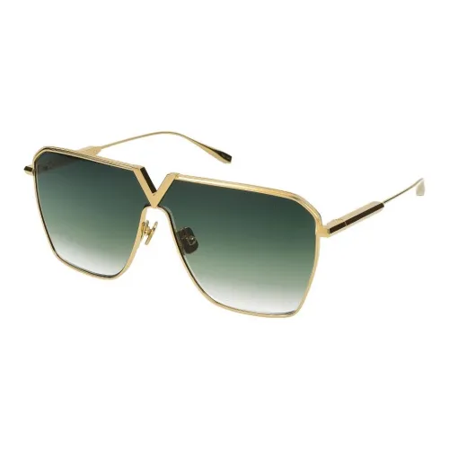 Valentino Титан Нерегулярная форма Солнцезащитные очки Мужской Золотой