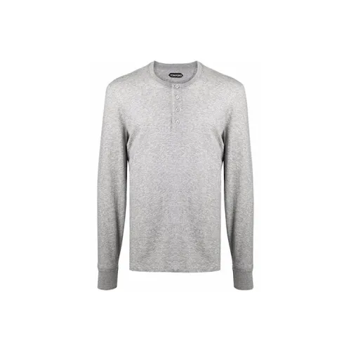 TOM FORD Серые Мужские T-Рубашки