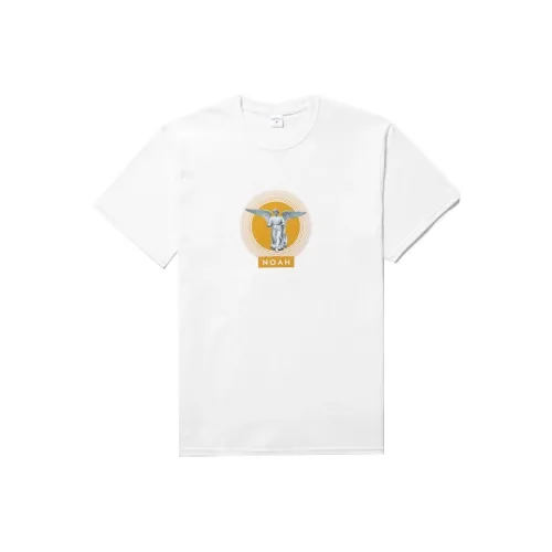 NOAH Белая унисекс футболка