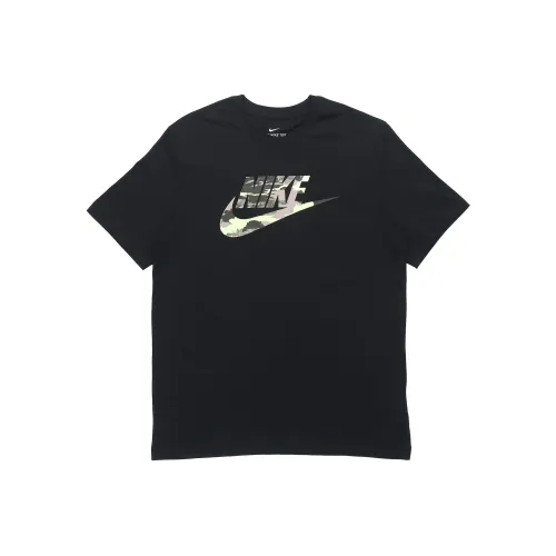 Nike Мужские черные футболки