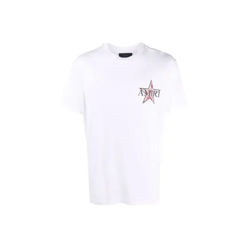 AMIRI Белая Мужская T-Рубашка