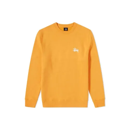 Stussy Оранжево-желтый Унисекс Свитшоты