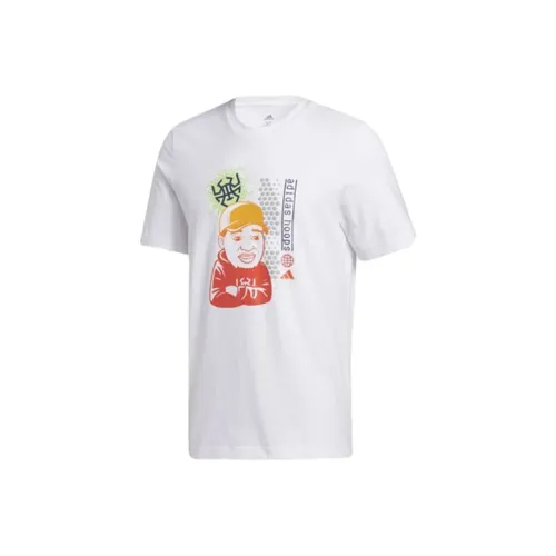 Adidas Белая Мужская Футболка