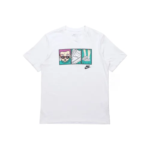 Nike Белый Мужской T-Shirt