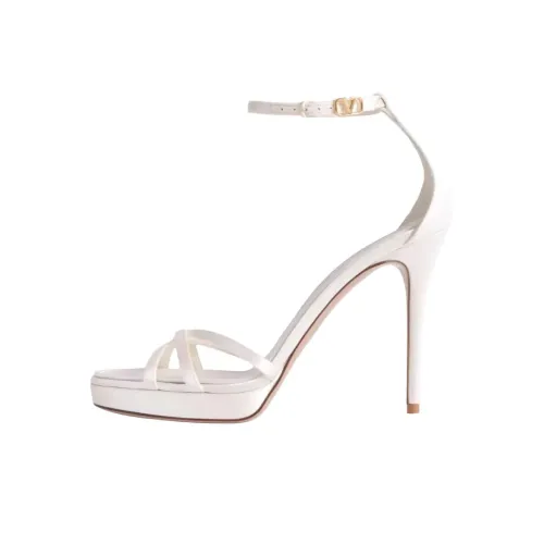 Valentino One Ремень Сандалии 10 см Женские Белые