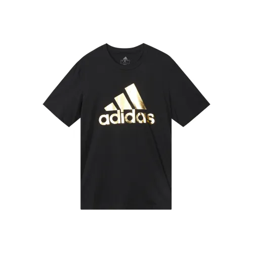Adidas Мужские черные футболки