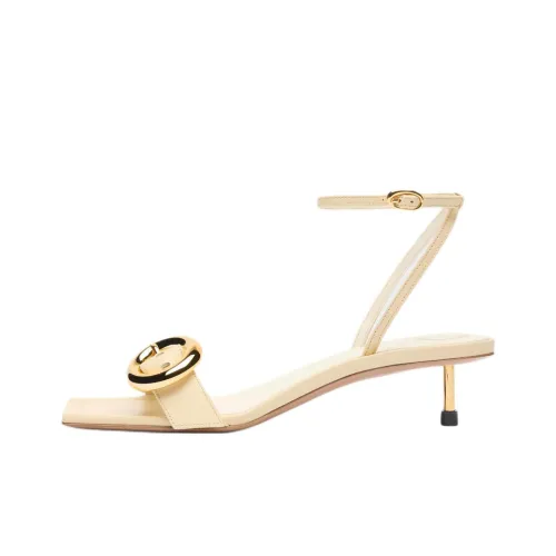 Jacquemus one Ремень Сандалии Желтые Женские