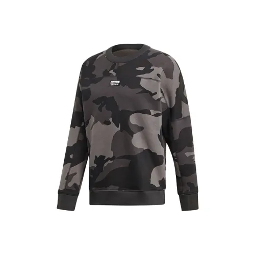Adidas Originals T RYV Camo Толстовка Мужской Светло-Серый