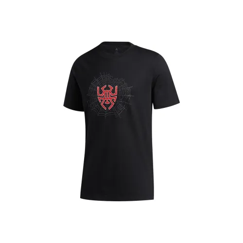 Adidas Мужские черные футболки