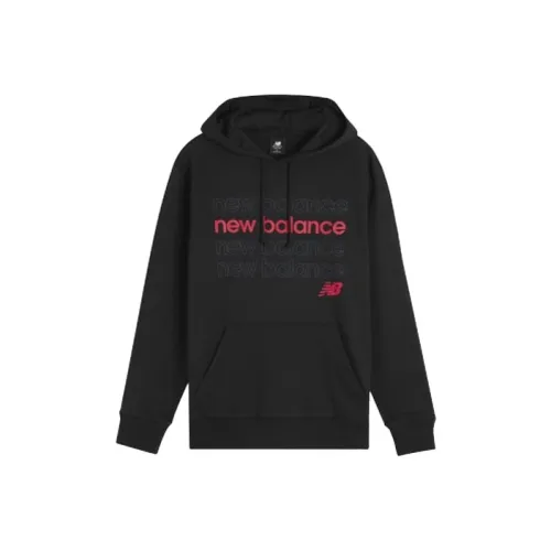 New Balance совместный бренд Черные мужские свитшоты