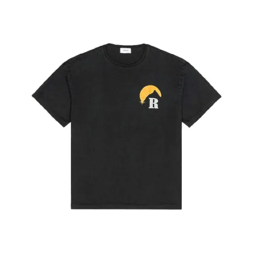 RHUDE Мужские черные T-рубашки