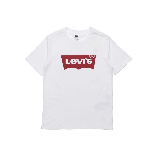 Levis Белая Мужская T-Рубашка