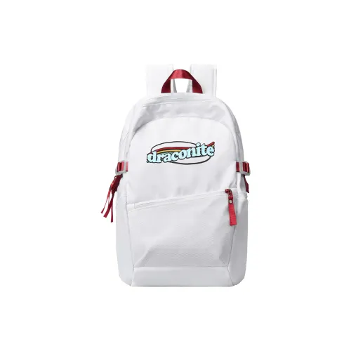 DRACONITE Полиэстер Рюкзак Стандартный Унисекс Белый