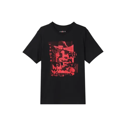 JORDAN Черные Мужские T-Рубашки