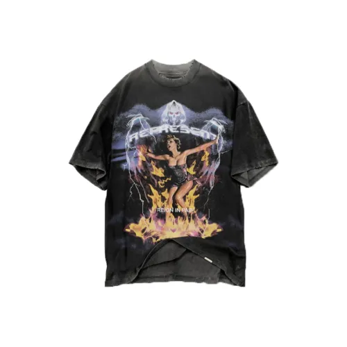 REPRESENT Мужские черные футболки