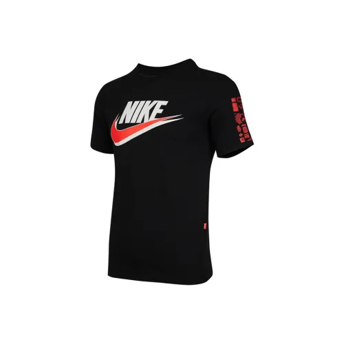 Nike Мужские черные футболки