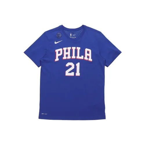 Nike NBA T-Shirt Мужской Темно-синий