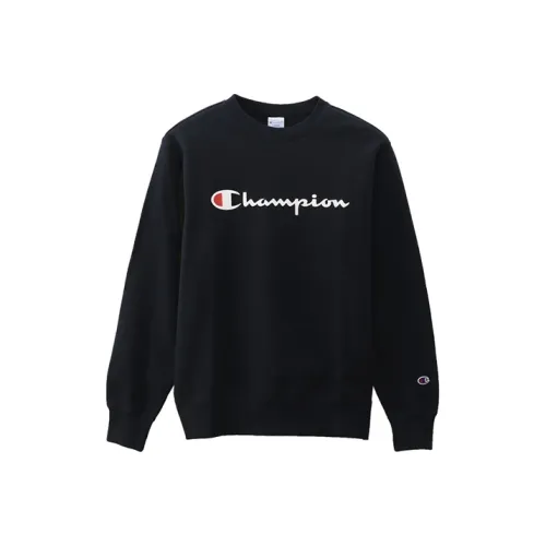 Champion Свитшот Японская версия Унисекс Темно-синий