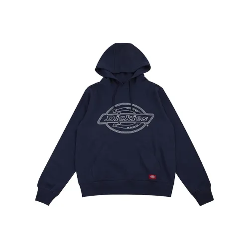 Dickies С капюшоном Стандартный Свитшот Мужской Темно-синий