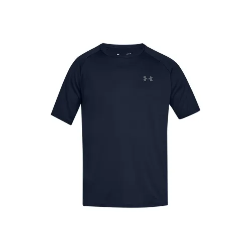 Under Armour T-Shirt Мужской Темно-Синий