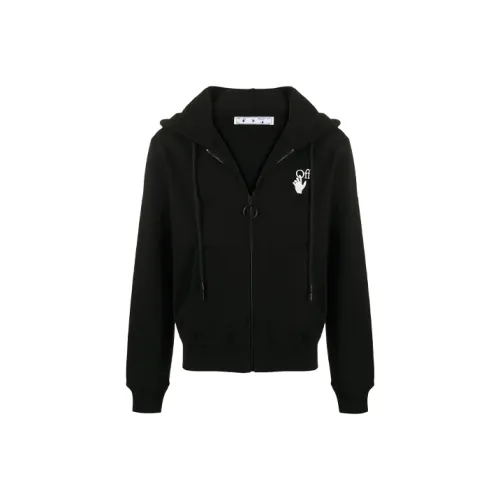Off Белый FW20 Черный Мужские Толстовки