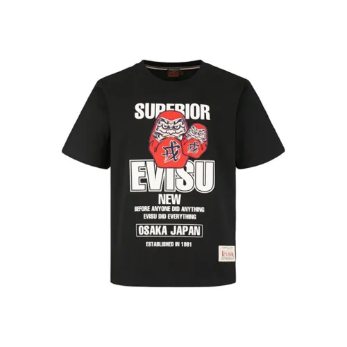 EVISU SS20 Прямой крой T-рубашка Мужская