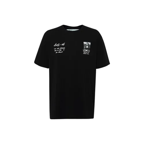 Off Белый Mona Lisa series Мужская T-рубашка