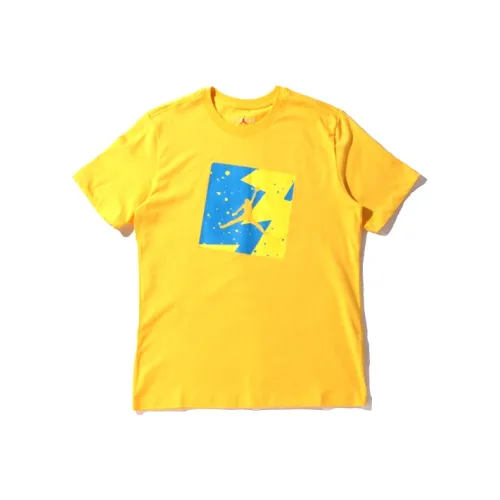 Jordan POOLSIDE T Рубашка Мужская Желтая