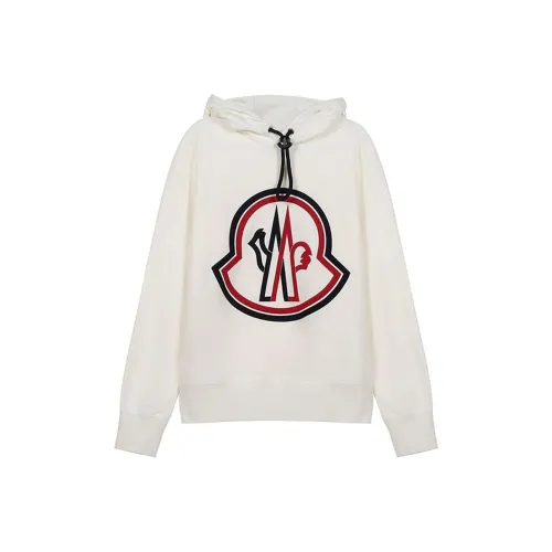 MONCLER Белый Мужской Свитшот