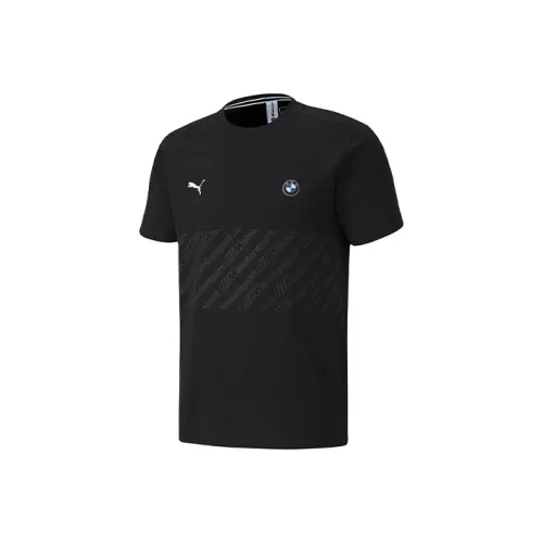 PUMA BMW Мужская Черная T-Рубашка