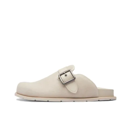 COACH Пряжка Домашние тапочки Мужской Бежевый