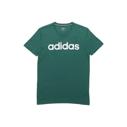 ADIDAS NEO T Рубашка Мужская Лесной Зеленый