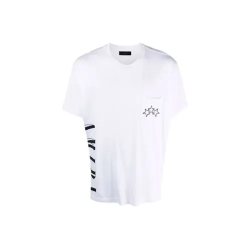 AMIRI Белая Мужская T-Рубашка