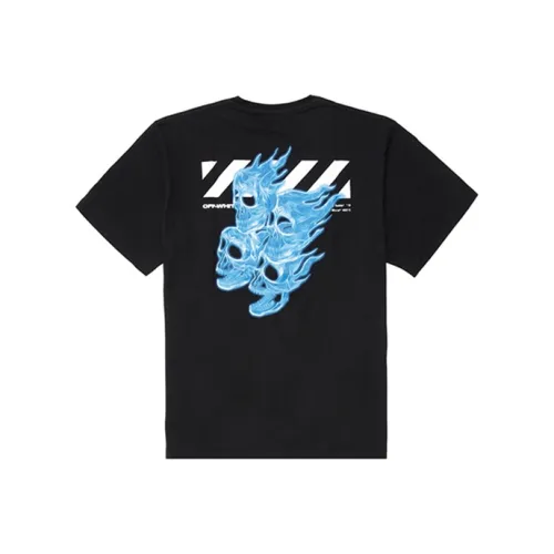 Off Белый SS19 Мужские T-рубашки