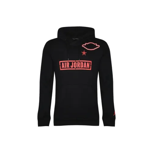 Джордан Черный Мужской Свитшот