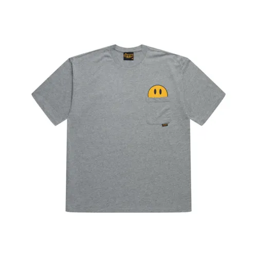 Drew House Smiley Collection T-Shirt Унисекс Фотиния Серый
