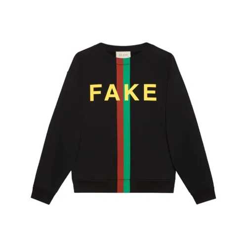 GUCCI Мужские черные свитшоты