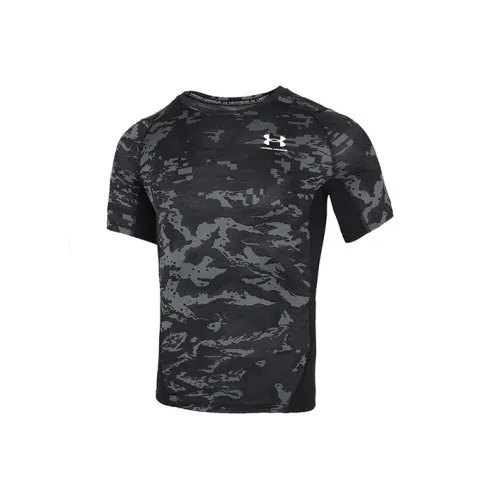 Under Armour Черный Камуфляж Мужская Футболка