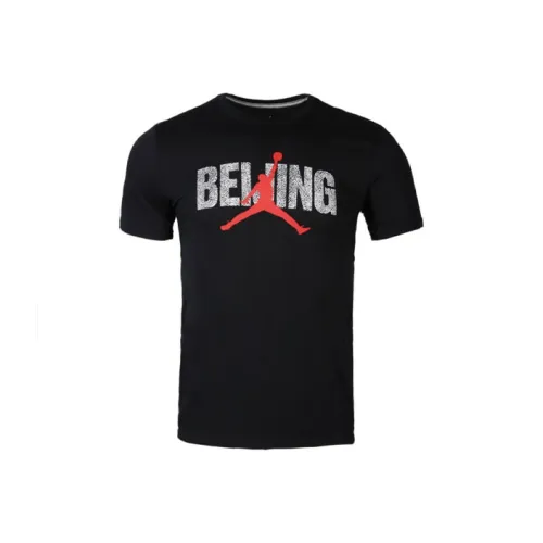 Jordan Air Jordan Air Городской Черный Мужской T-Рубашки