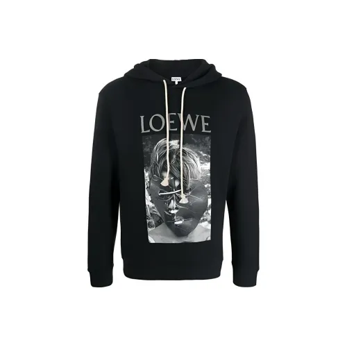 LOEWE Совместное издание Черные мужские свитшоты