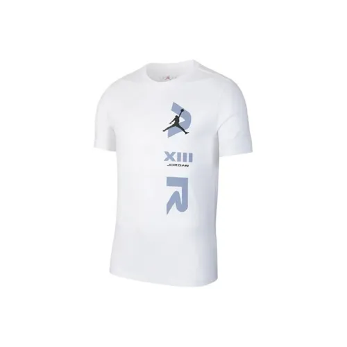 JORDAN NIKE AJ13 Белый Мужская Футболка