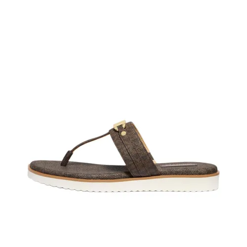 MICHAEL KORS Шлепанцы Женские Коричневый