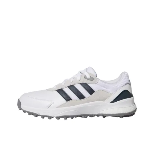 Adidas Slip-resistant Abrasion-resistant Low Golf Shoes Men's White Адидас Противоскользящие Устойчивые к истиранию Низкие Гольф Обувь Мужская Белая