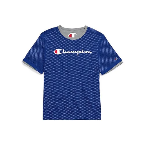 Champion T-Shirt US Version Unisex Royal Blue Чемпион T-Shirt США Унисекс Королевский Синий